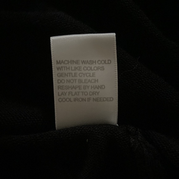 Stitchdrop hooded pullover sweater women’s medium black oversized new - Picture 15 of 15